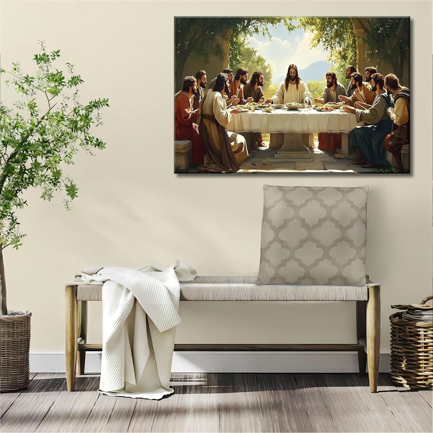 Why⁢ We Love the Last Supper Canvas Art for Our Christian Homes