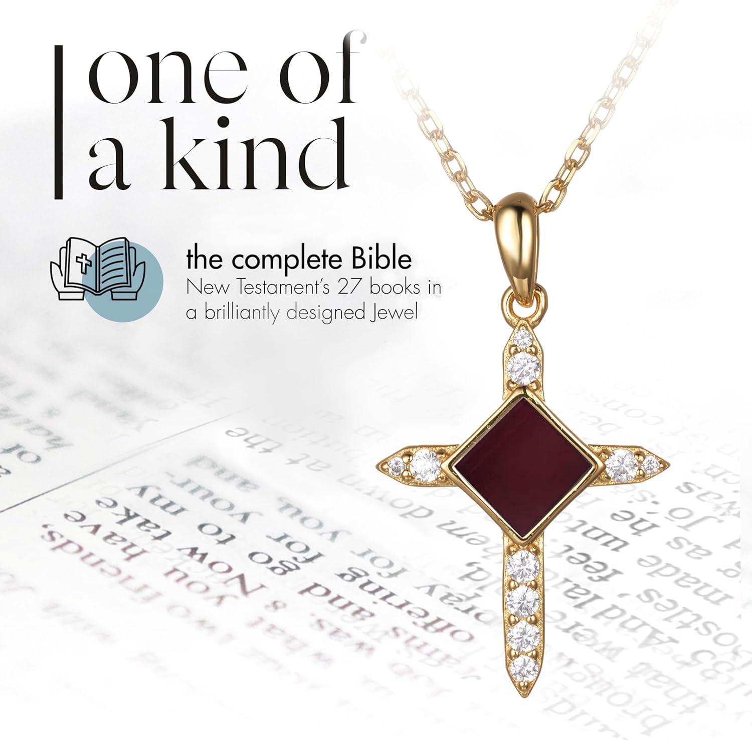 Our Review of the Gold⁢ plated ​Bible⁣ Verse Cross Necklace for Women