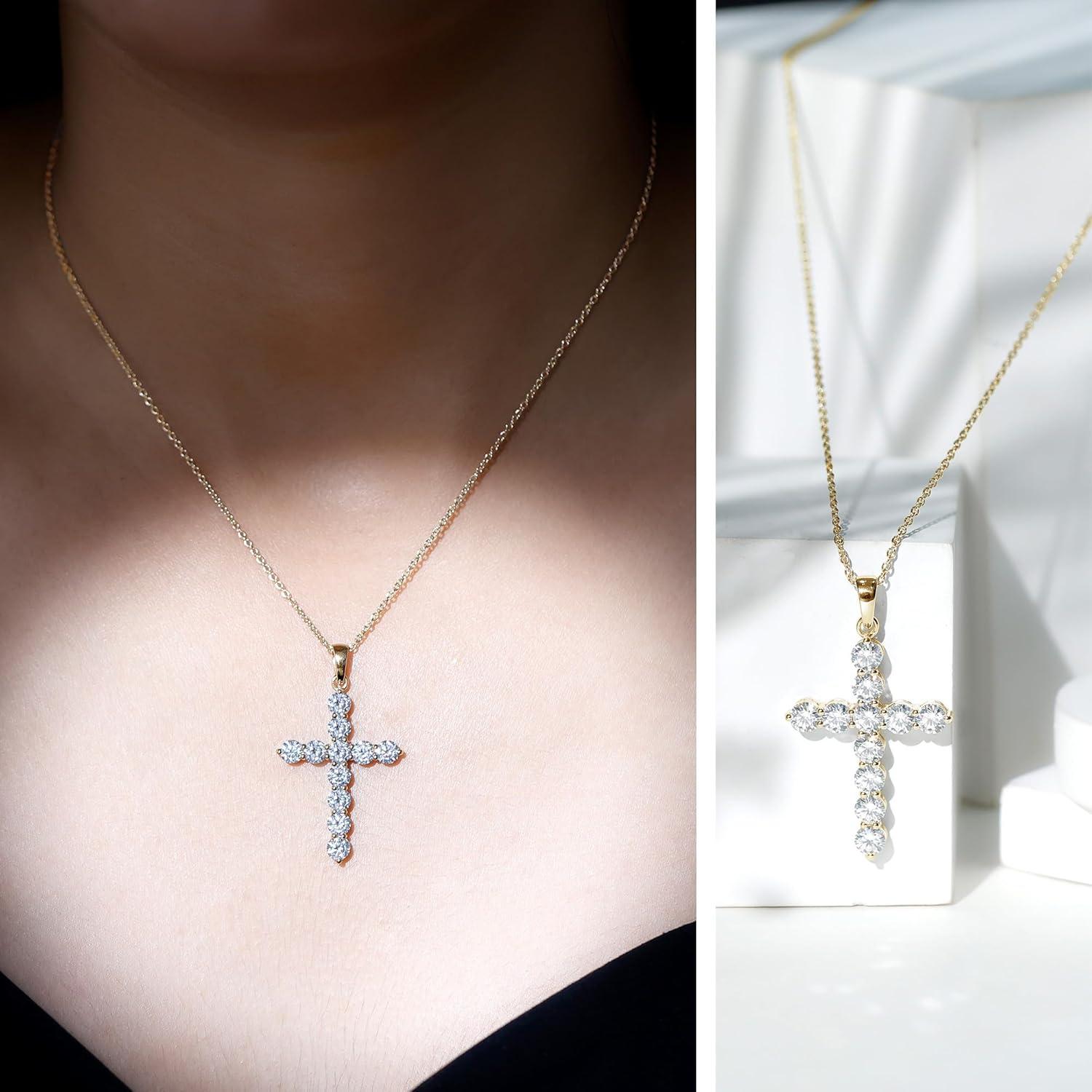 Why We love Our Certified ‌Moissanite Cross Necklace: A Thoughtful Review