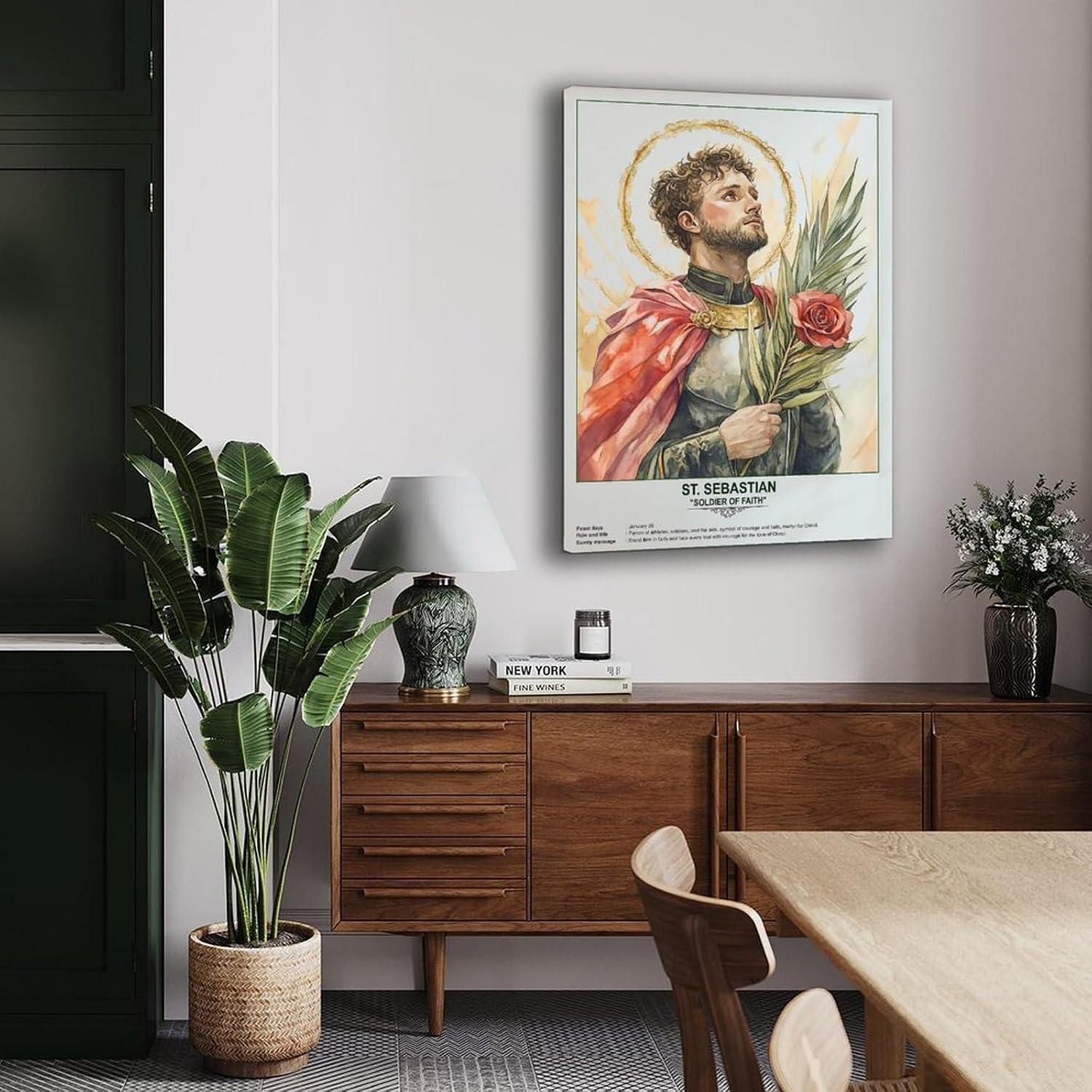 Our honest review of the Vintage St. Sebastian Canvas Poster