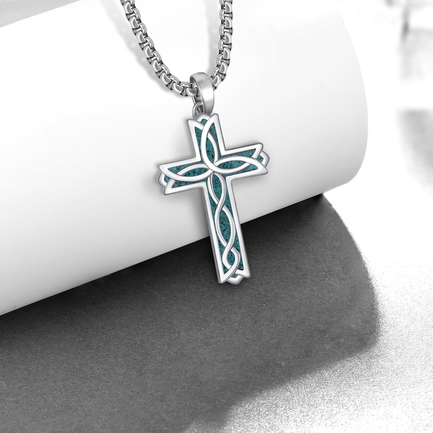Our Honest⁢ Review: S925 Sterling Silver ⁢Turquoise Cross Necklace