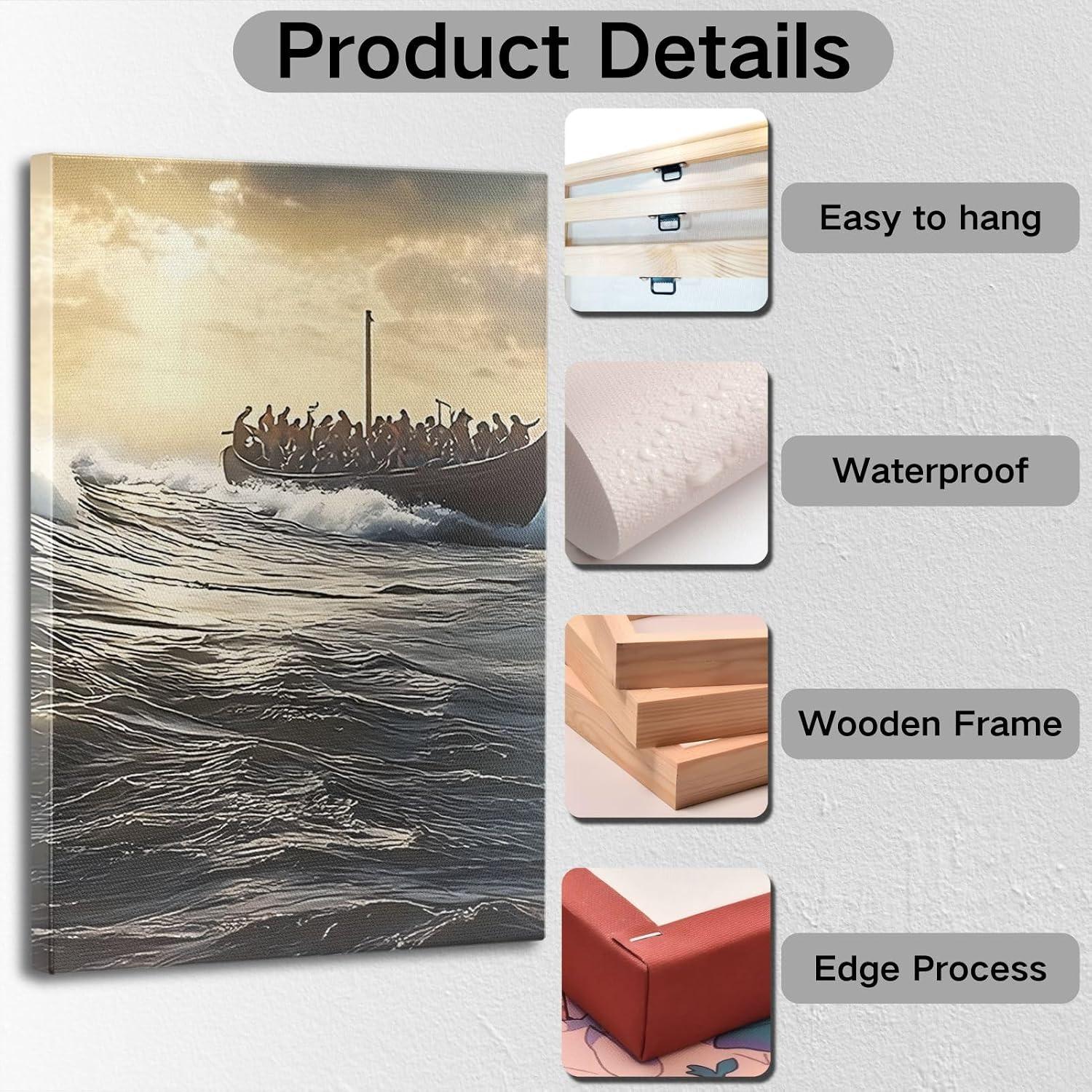Our Review of the Sawjug Jesus Canvas Wall Art Set: Faith Meets Style