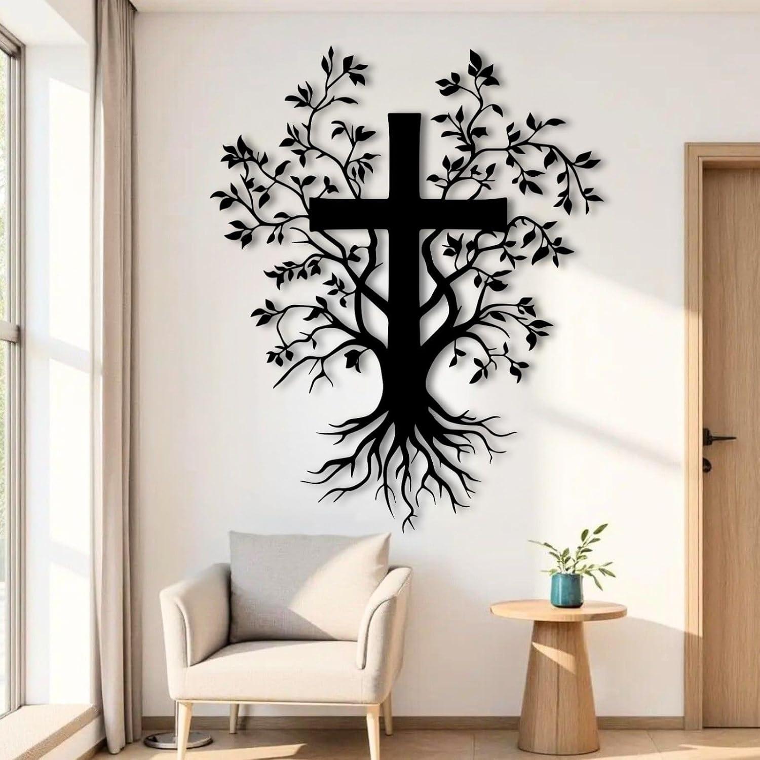 Our Review of the PengKuo Jesus Cross Metal Wall Art: Elegant & Meaningful Decor