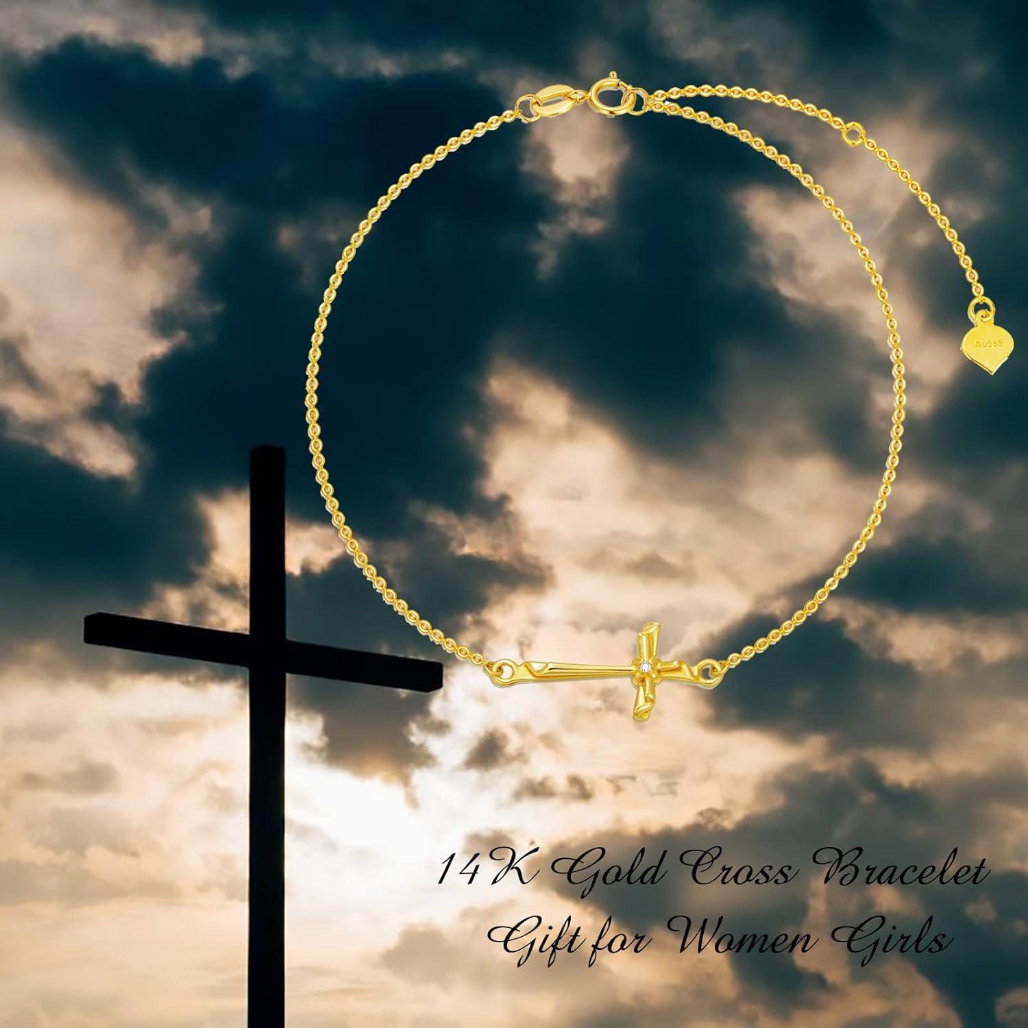 Our Honest Take on ⁤SISGEM 14K Gold⁤ Cross ⁤Bracelets for Women