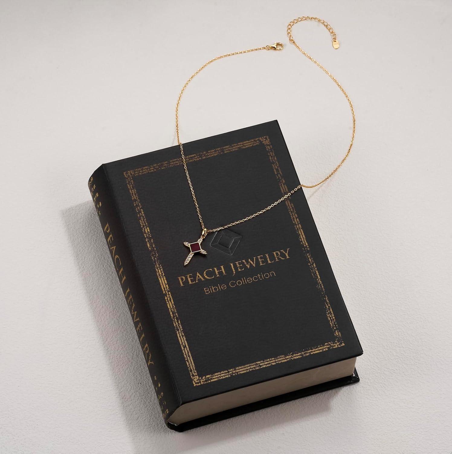 Our Review of‌ the Gold Plated Bible Verse Cross necklace for Women
