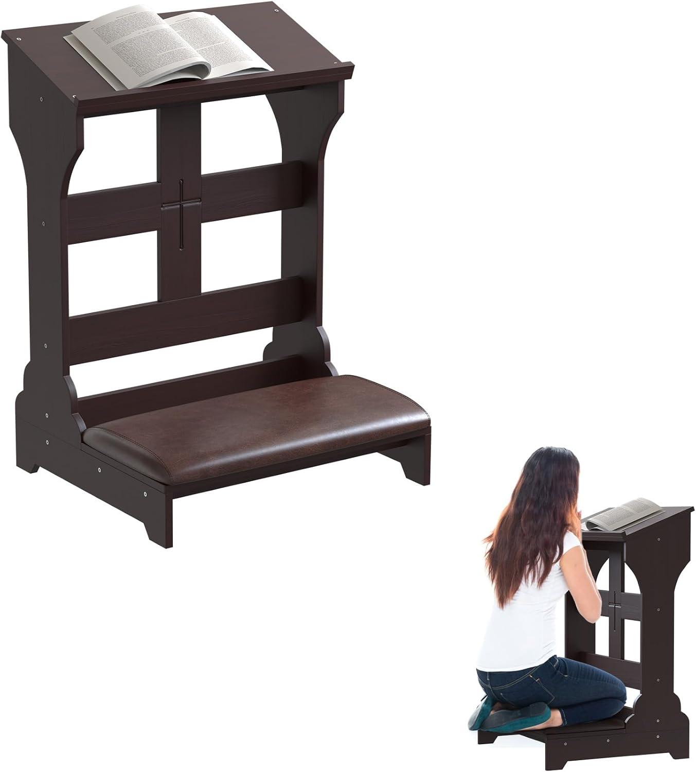 Our Honest Review: ikare Wooden Prayer Bench Stool for Comfort