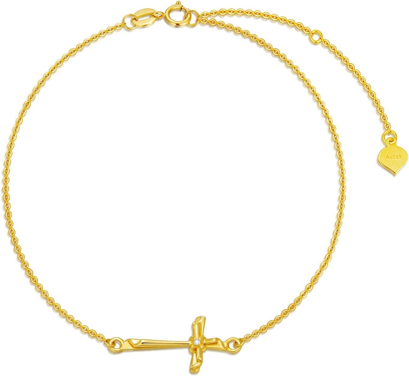 Our Honest Take on SISGEM 14K Gold Cross Bracelets for Women