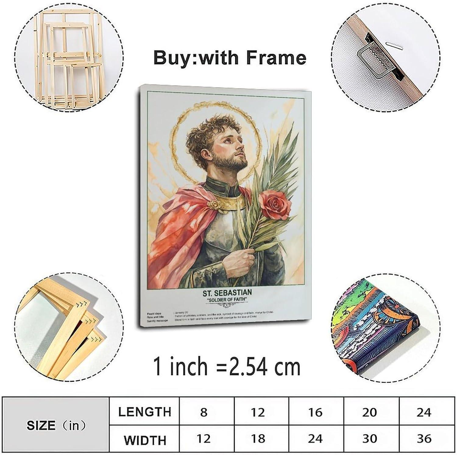 Our Honest Review of the Vintage St. Sebastian Canvas Poster