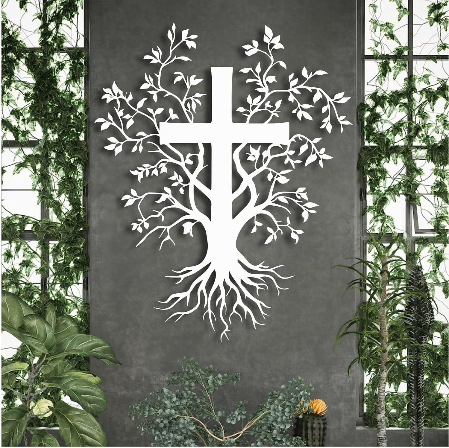 Our Review of the PengKuo Jesus Cross Metal Wall Art: Elegant & Meaningful Decor