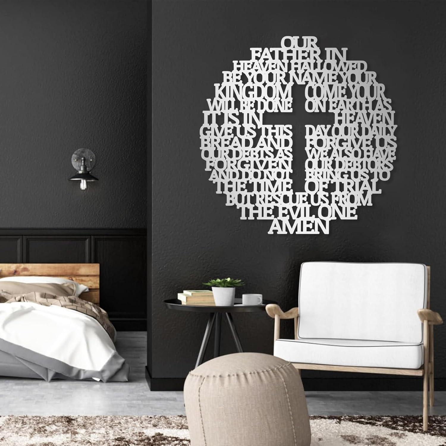 Why We Love This Christian Metal Wall ​art for Our Home⁣ decor