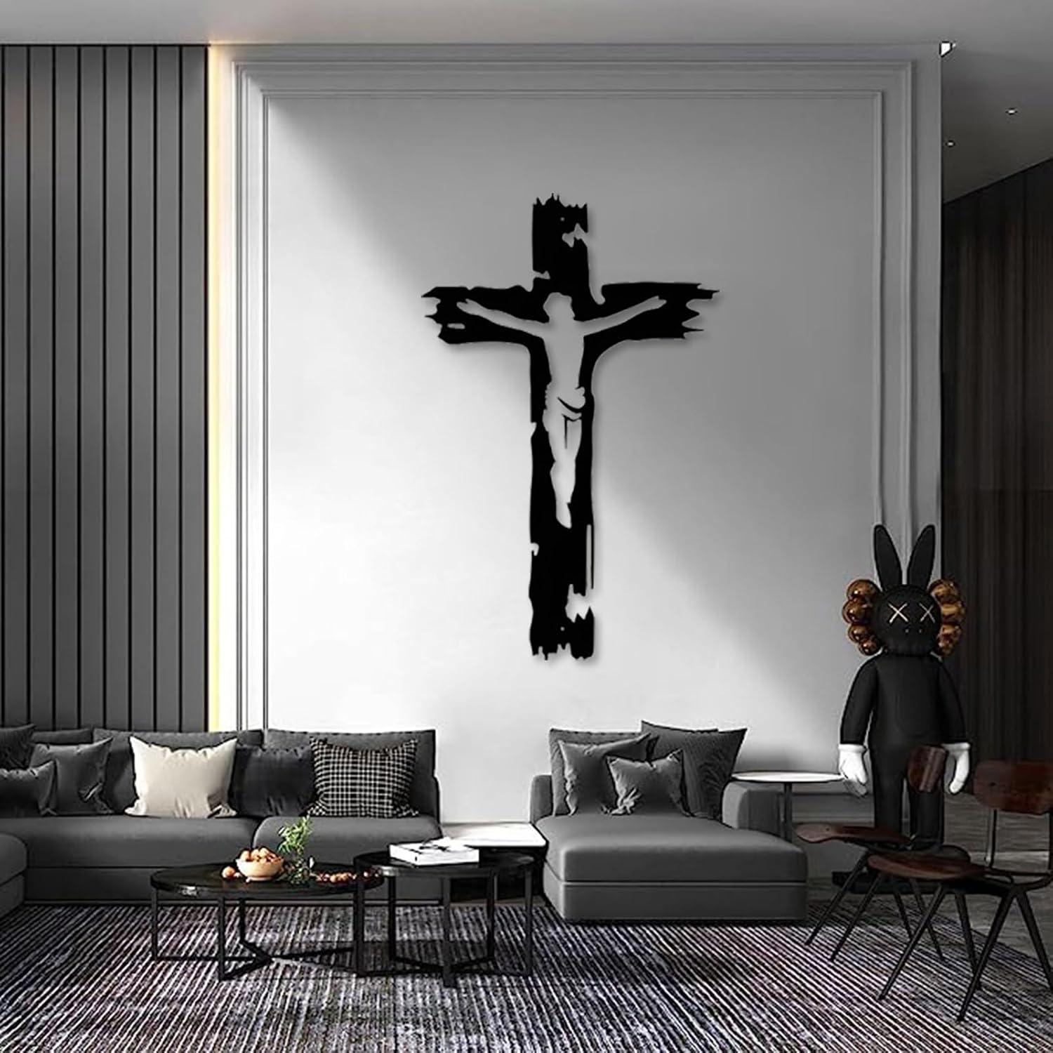 Why We Recommend the Jesus Cross Metal Sign for our Home Decor