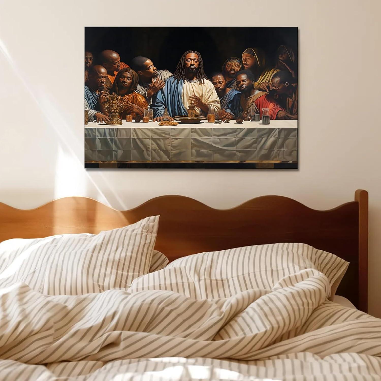 Our Honest review: African American Last Supper Wall Art Decor