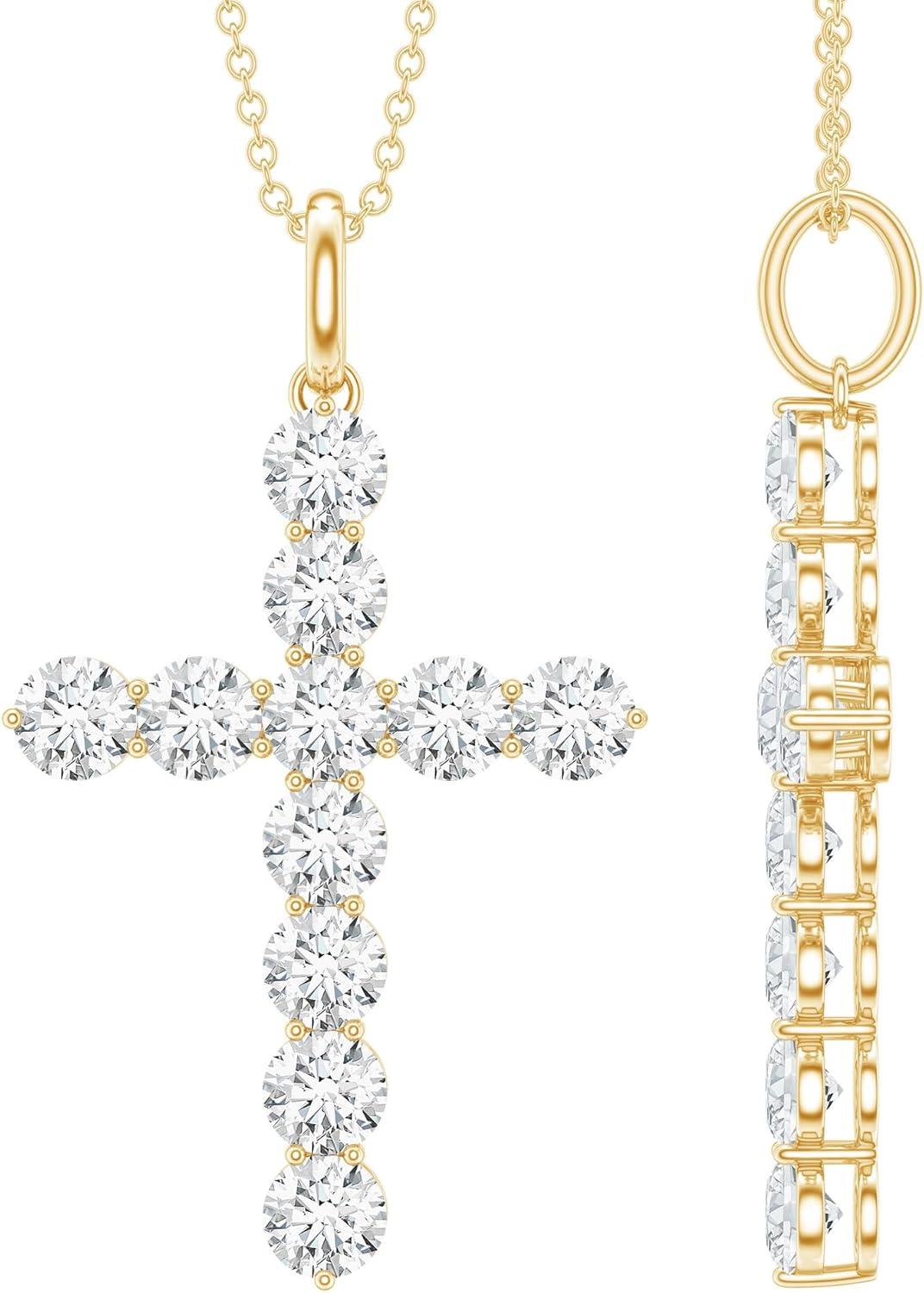 Why We Love Our‌ Certified Moissanite Cross Necklace: A Thoughtful Review