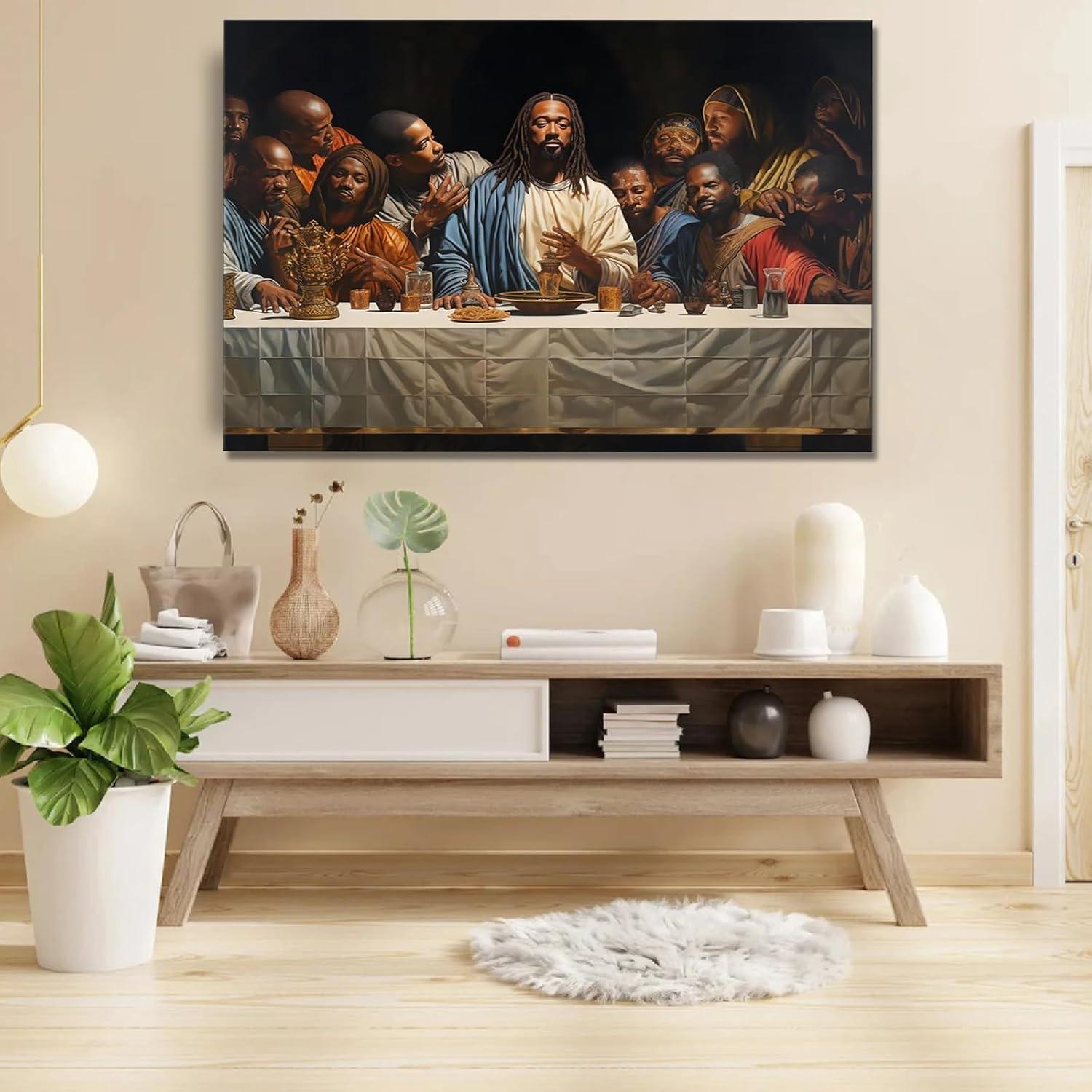 Our Honest review: African American Last Supper Wall Art Decor