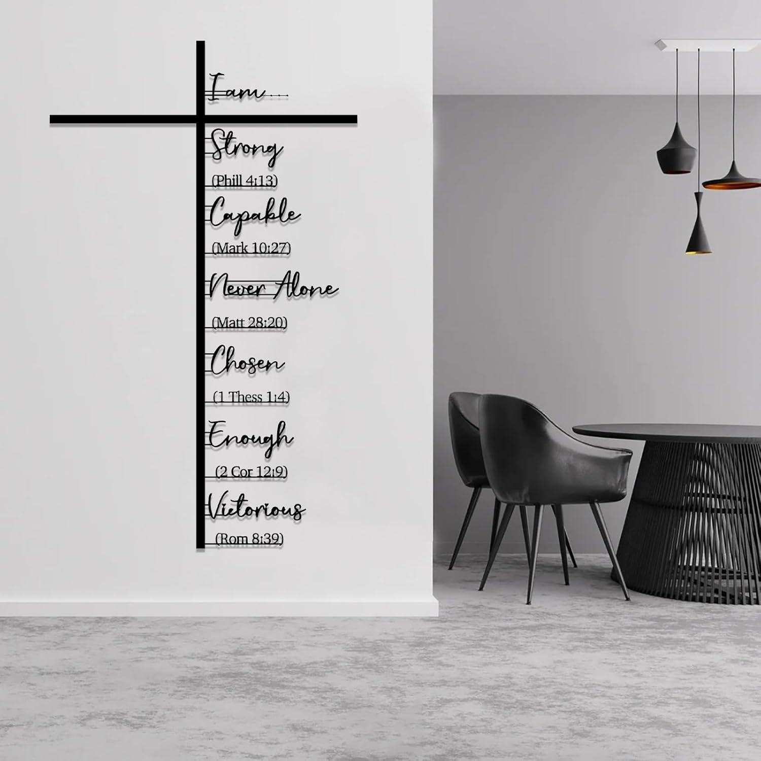Our Honest Review: vinwipe Metal Cross Wall Decor’s⁣ beauty & Faith