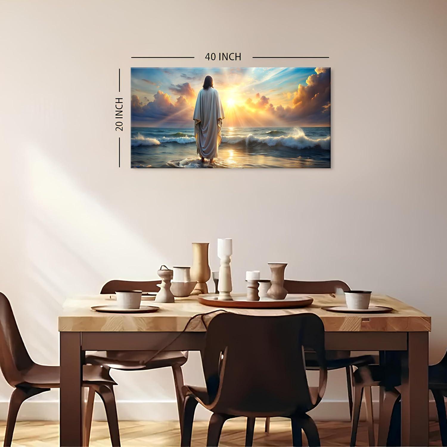 Our Review: Jesus Walking on Water Canvas-Inspiring Wall Art for Home