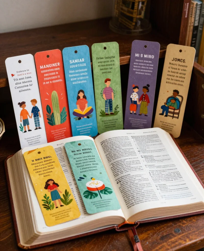 Transform Your Bible Study with These Creative Bookmark Tips for Deeper Faith Connection - 3. Themed Bookmarks for Different Study Sessions 1