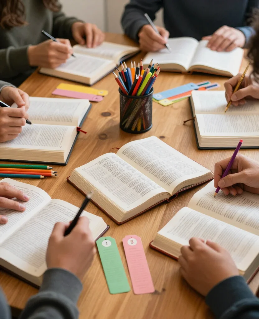 Transform Your Bible Study with These Creative Bookmark Tips for Deeper Faith Connection - 9. Collaborate with Others: Group Bookmark Sharing 1