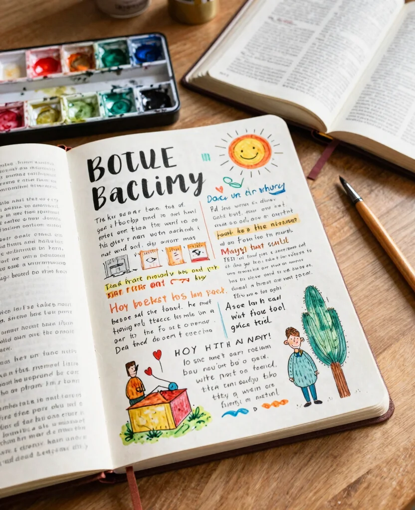 Transform Your Faith: 10 Helpful Bible Study Tips and Journal Ideas to Ignite Your Journey - 4. Incorporate Art and Creativity 1