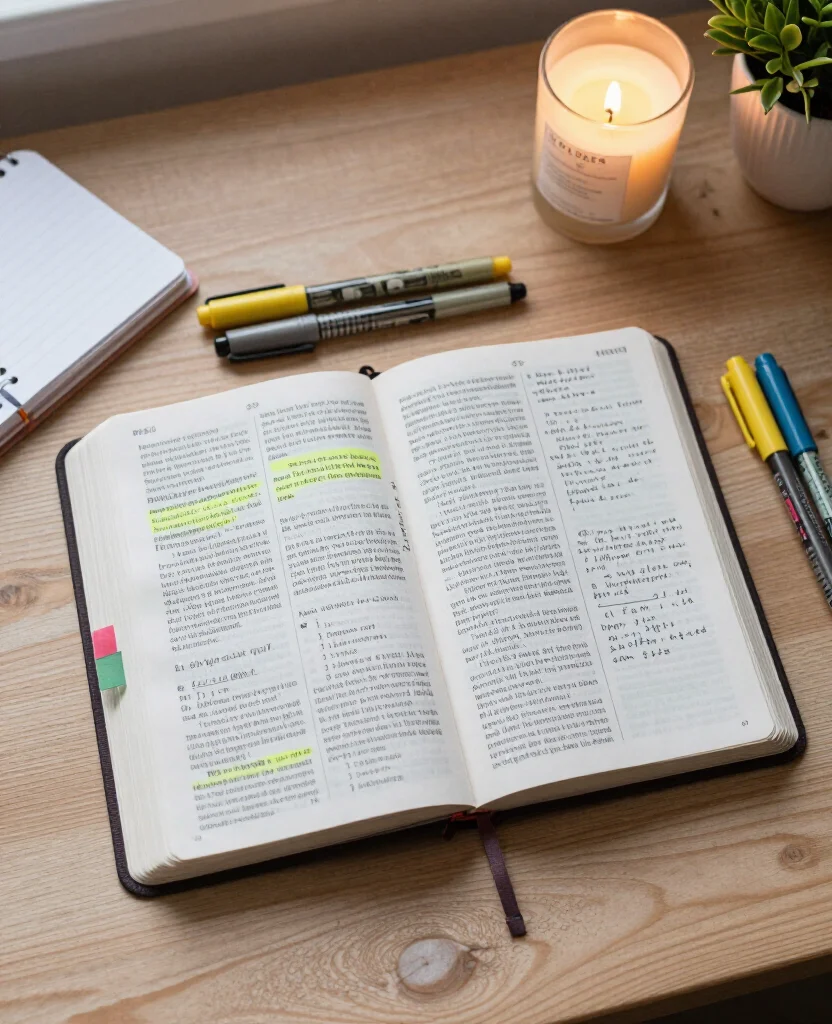 Transform Your Spiritual Journey: 10 Essential Bible Journaling Tips for Beginners - 3. Start with a Verse or Passage That Speaks to You 1