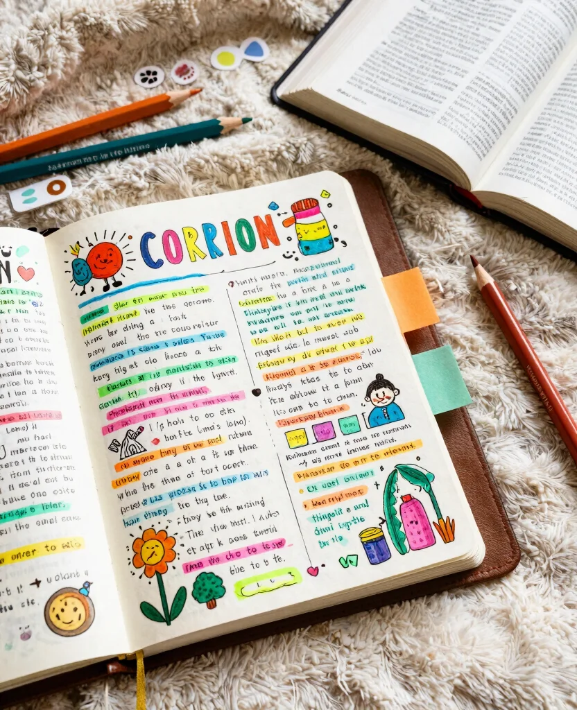 Unlock Deeper Faith: 10 Bible Study Journal Tips for a Transformative Experience - 5. Use Visual Elements 1