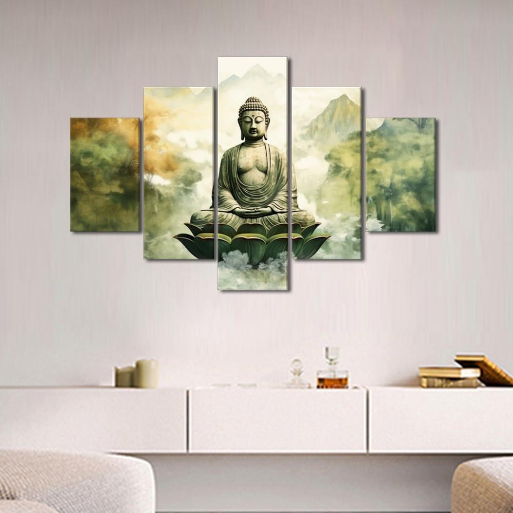 Our review: 5 Piece Buddha Canvas Wall Art for Any Space