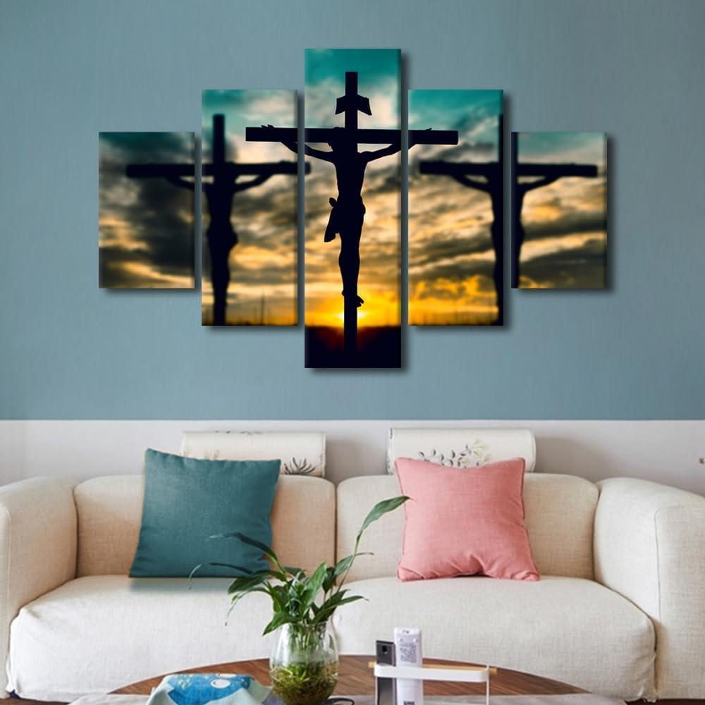 Our ‌Honest Review: TUMOVO​ Christ Cross 5-Panel Wall Art