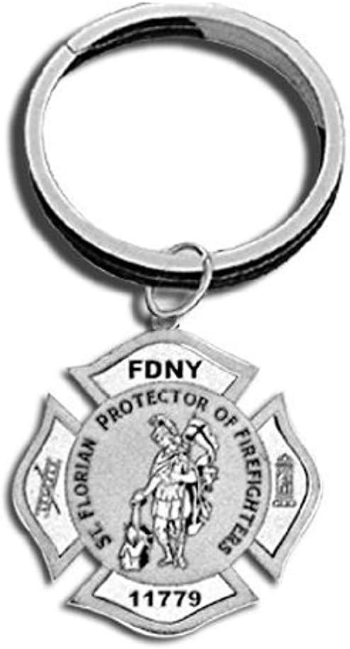 Our Review of the Sterling Silver Saint Florian Engravable Keychain