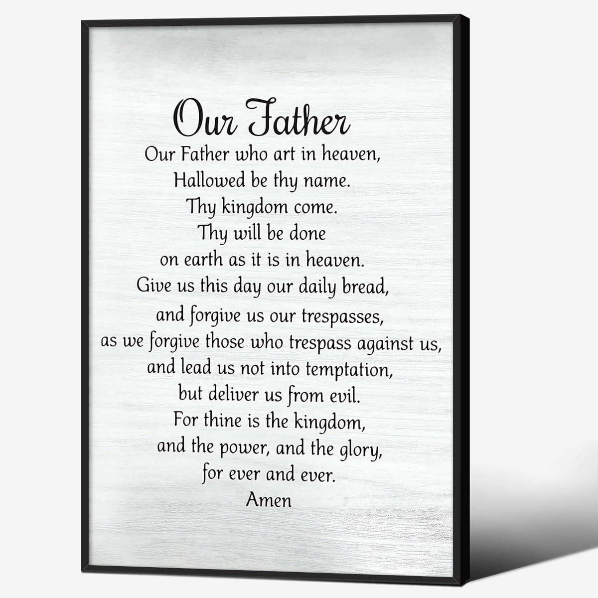 Our Review of the Christian Lords Bible Verse Wall Art Poster
