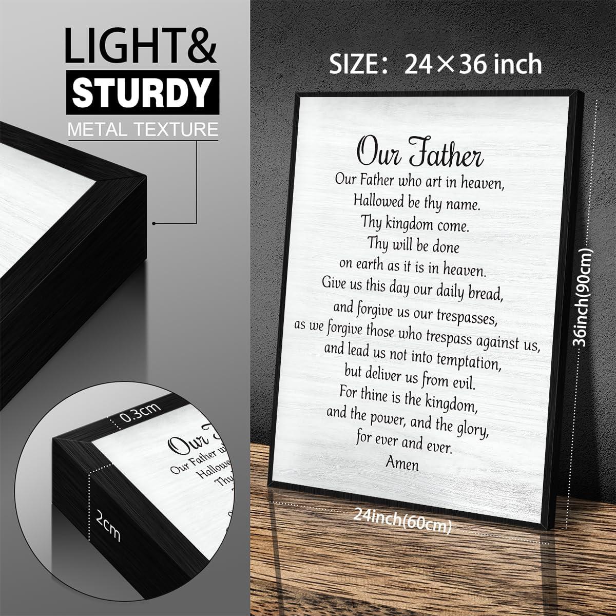 Our Review of the Christian Lords Bible Verse Wall Art Poster