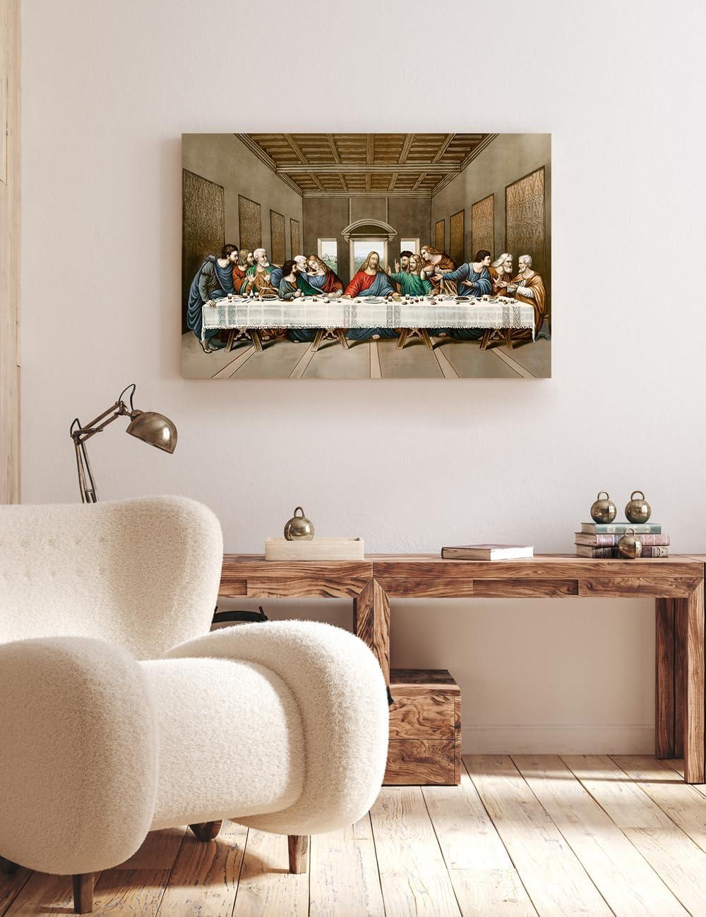 Our Review of IPIC’s Last supper Canvas: Quality & Vibrant Colors