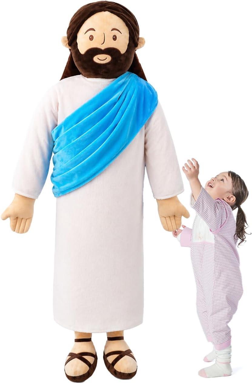 Our Review of the ​Yelakey 6 Ft Jesus Plush: Soft, ‌Sacred,⁣ and Stylish