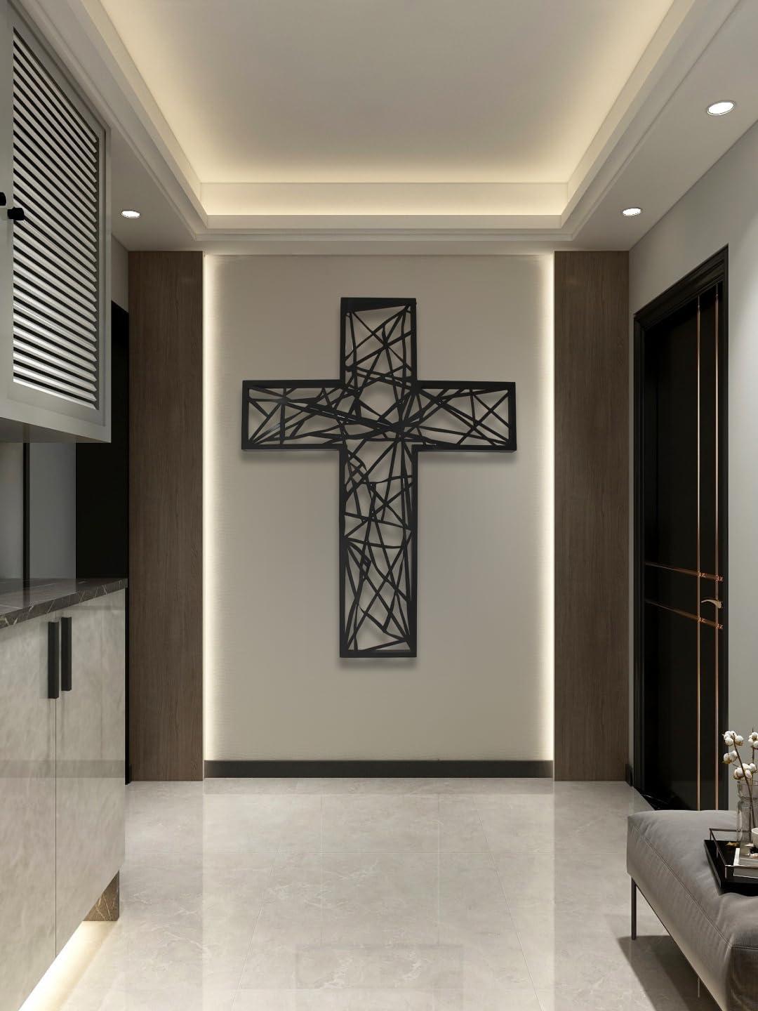 Our Honest Review: DuiDuiQ Handcrafted Metal Jesus Cross Wall Art