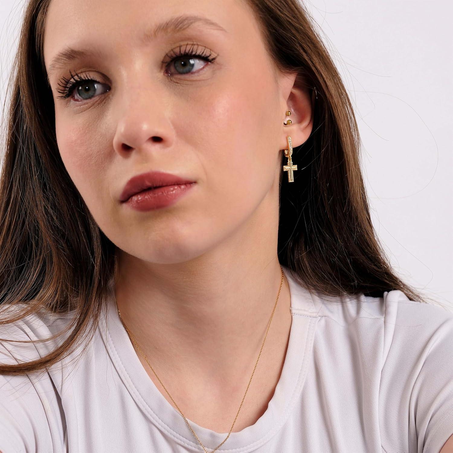 Discover Our Favorite MIONZA 14K spiritual Symbol Earrings Review