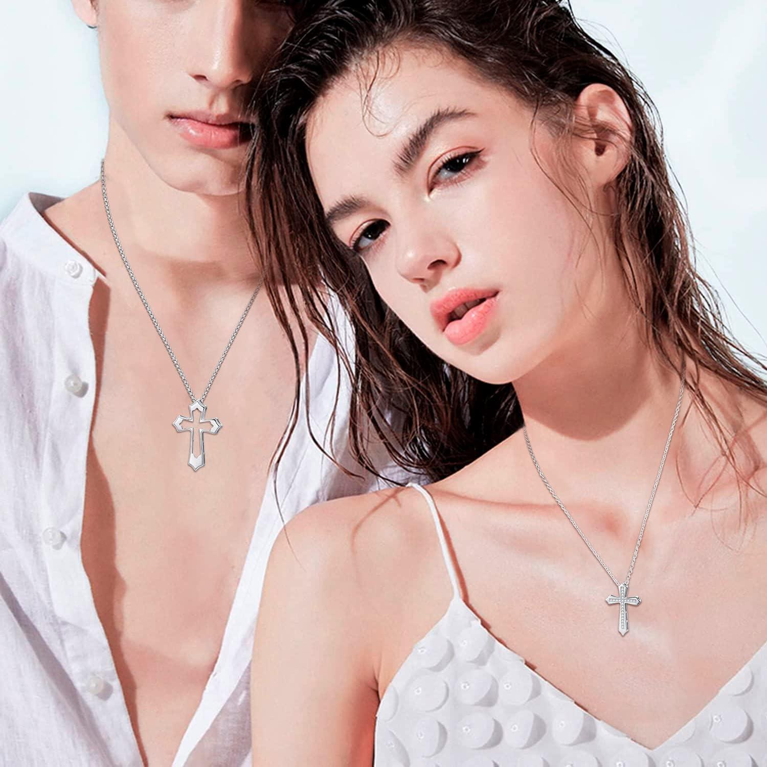 our Honest Take on the StoryEtain Sterling⁣ Silver Couples cross Necklaces