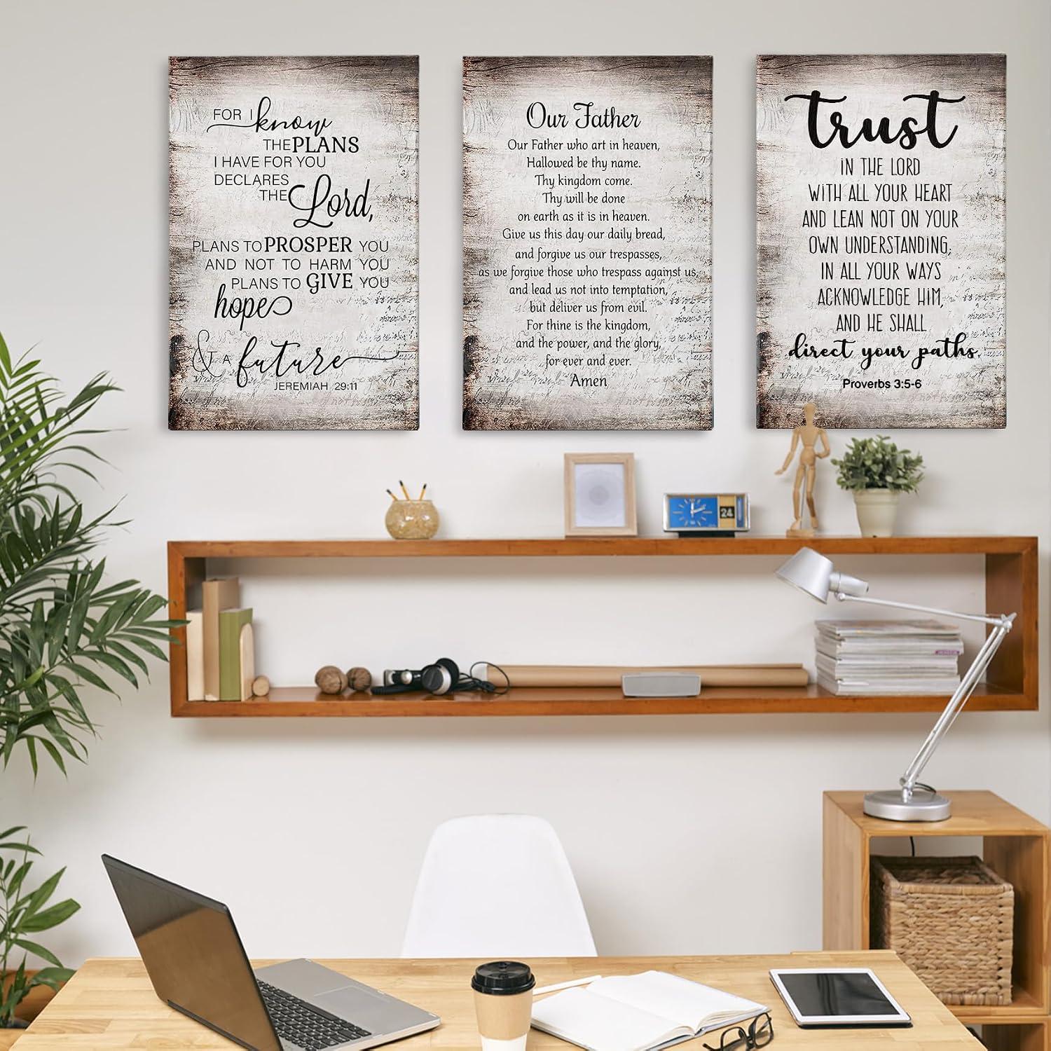 Our Review ⁤of PHAMTE Christian Wall⁣ Art: Inspiring⁣ and Easy to Hang
