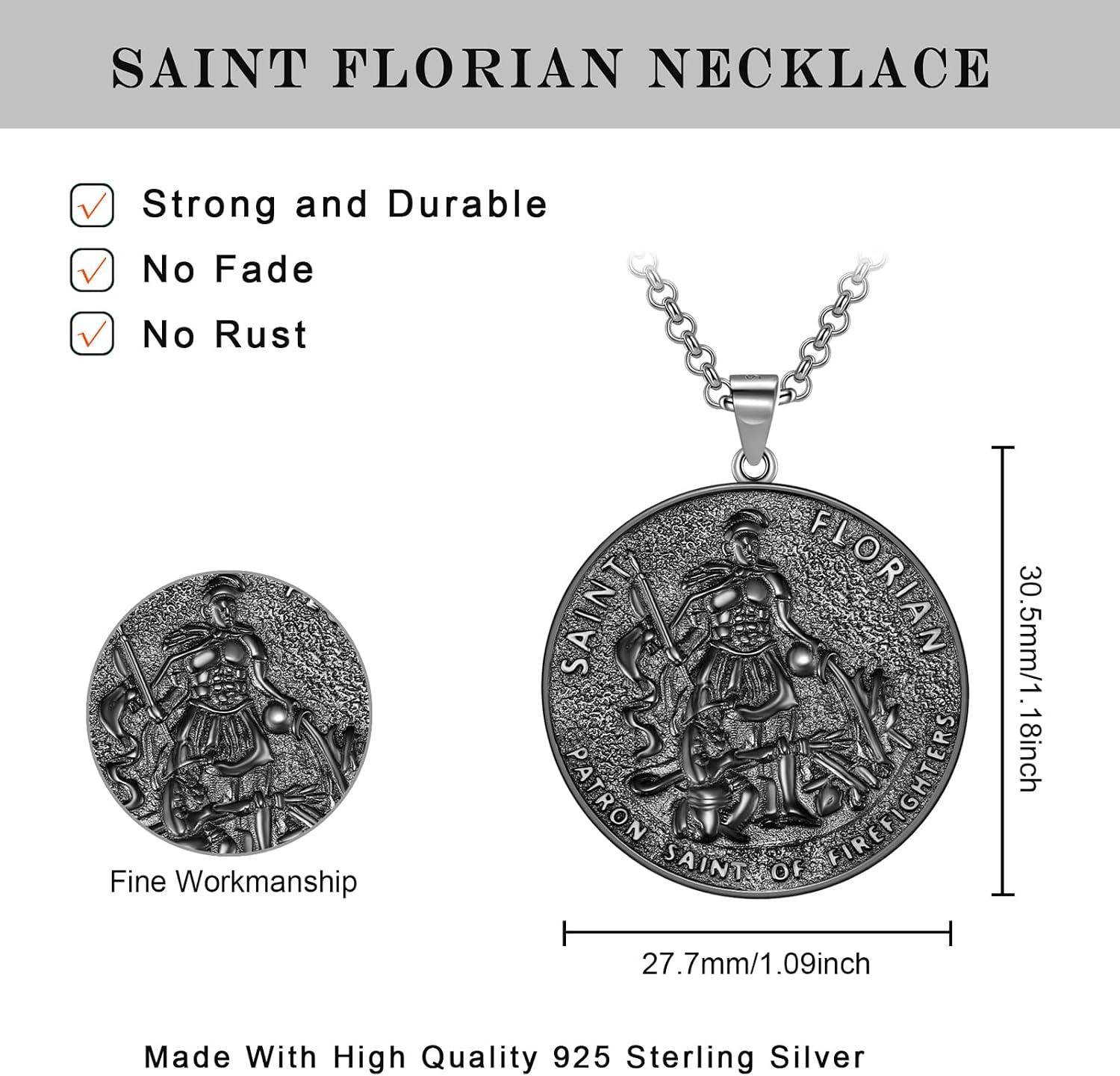 Our Honest Take‌ on ​the 925 Sterling Silver Patron Saint Necklace