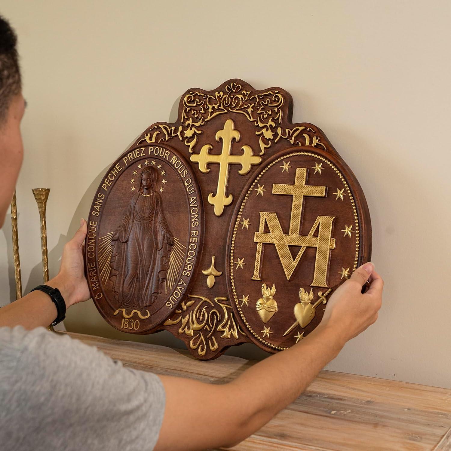Why We Love Our Handmade​ Virgin Mary⁣ Wooden Wall Decor