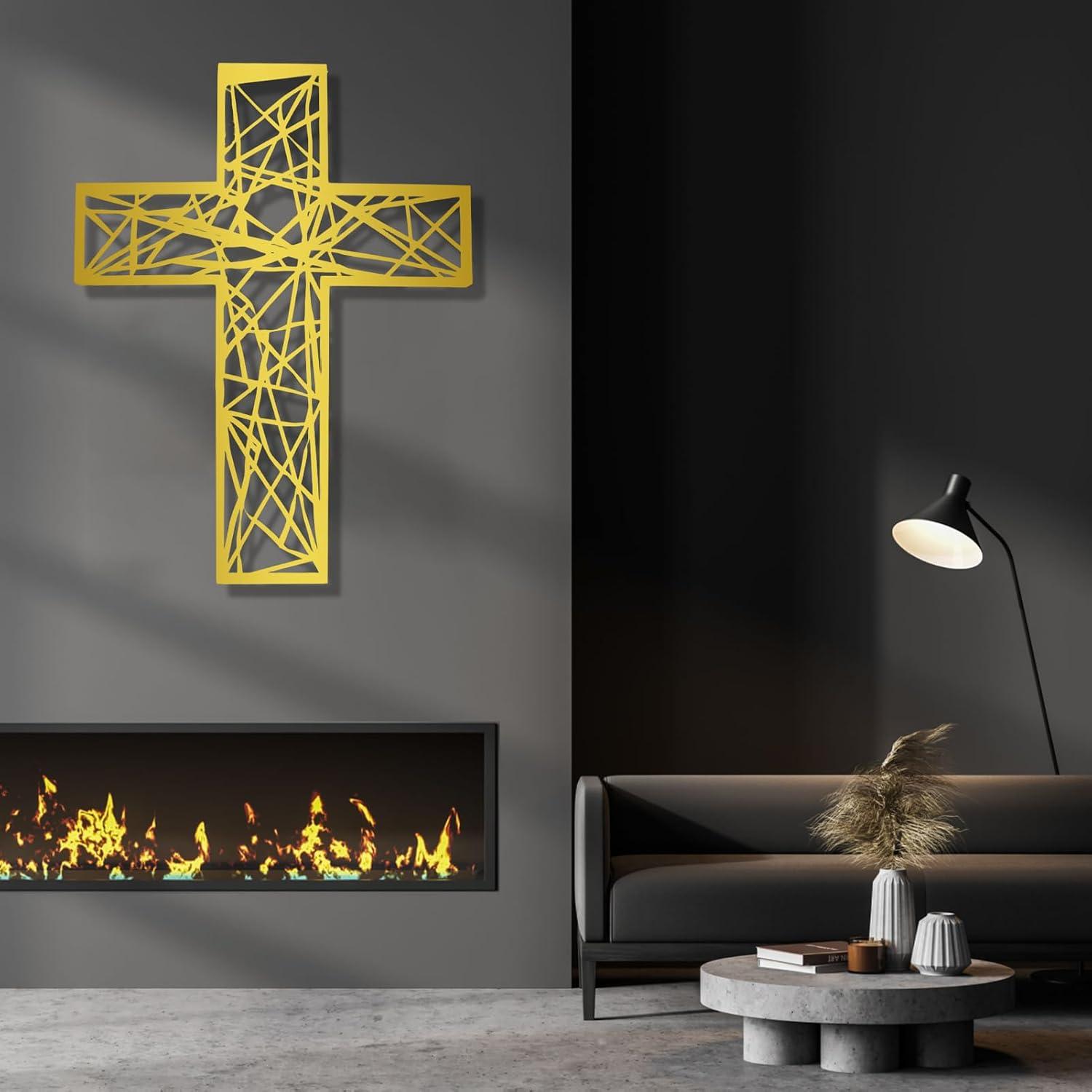 Our Honest Review: DuiDuiQ Handcrafted Metal Jesus Cross Wall Art