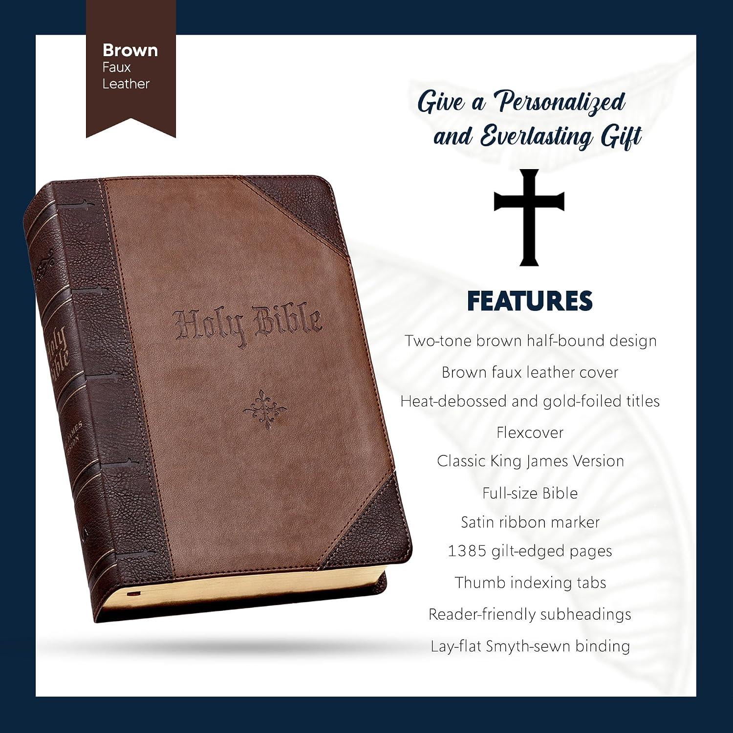 Why We Love⁢ the Personalized KJV Giant Print Bible for Adults