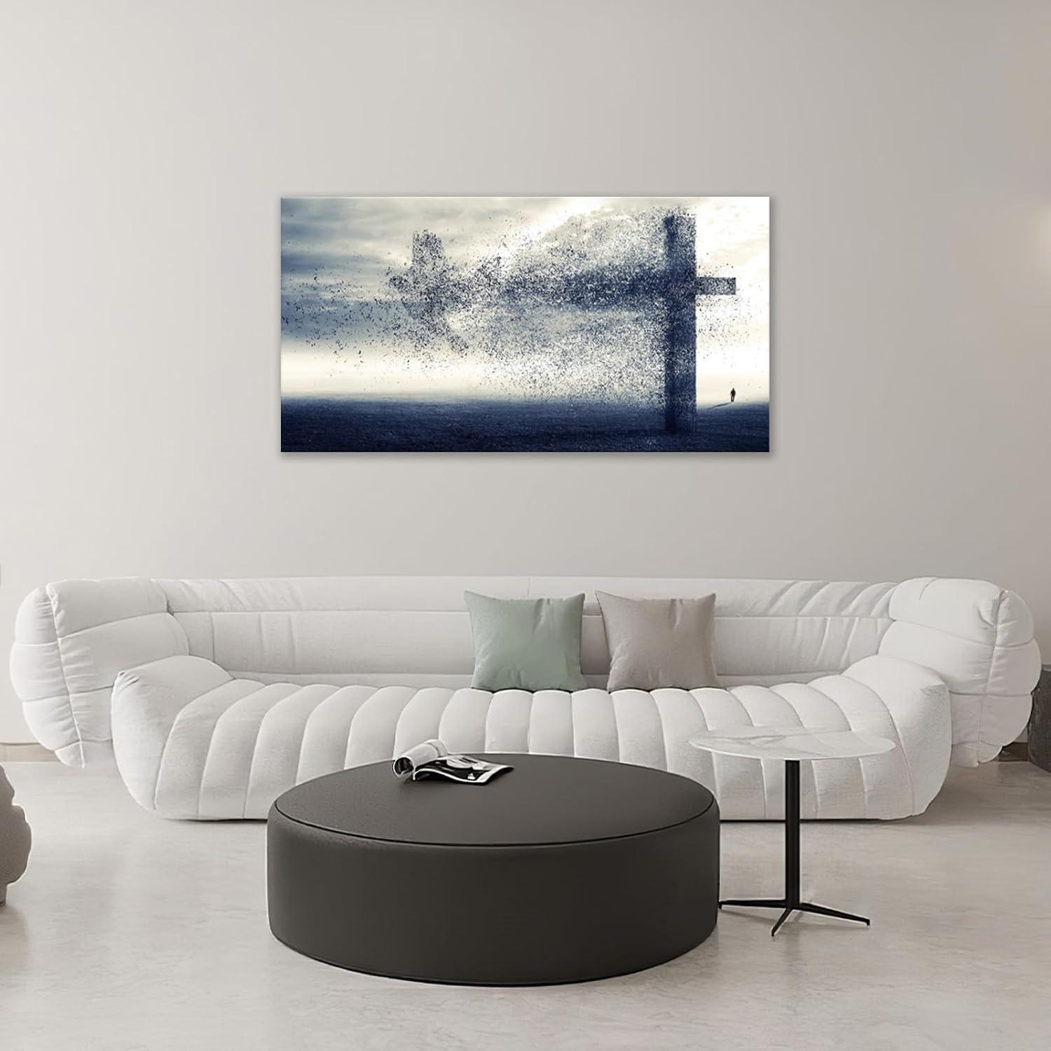 Our Honest Review of the citari Large Christian Cross Canvas Art