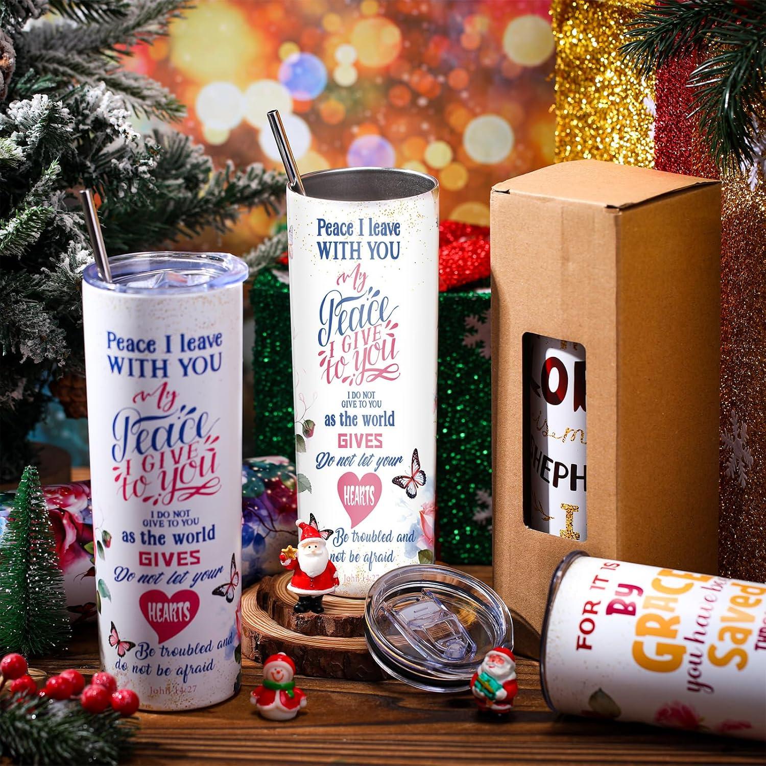 Our ‌Review: Sliner‌ 12-Pc Christian Tumblers Are Perfect​ Gifts