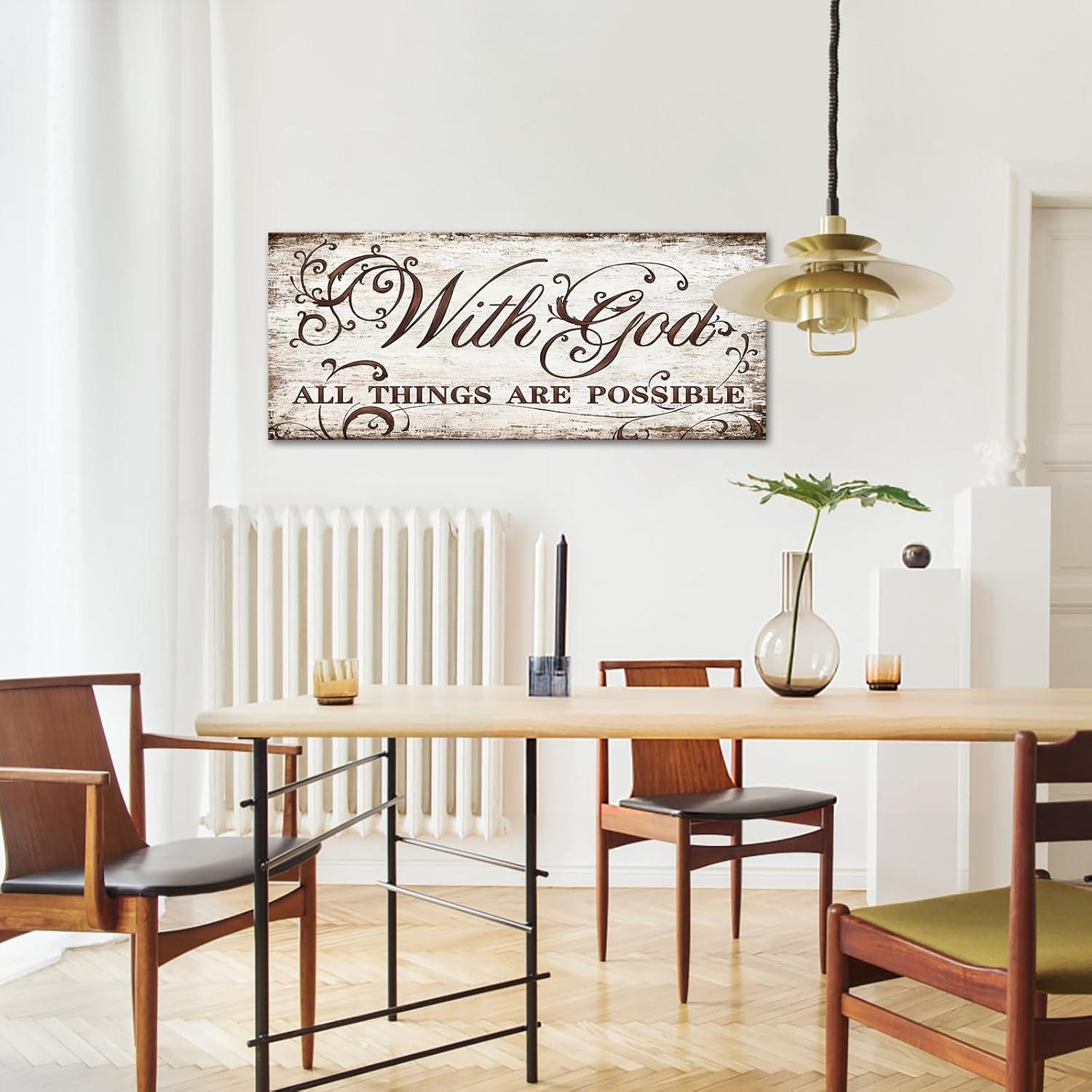 Our Honest review: KREATIVE ARTS Rustic Bible Verse wall Art