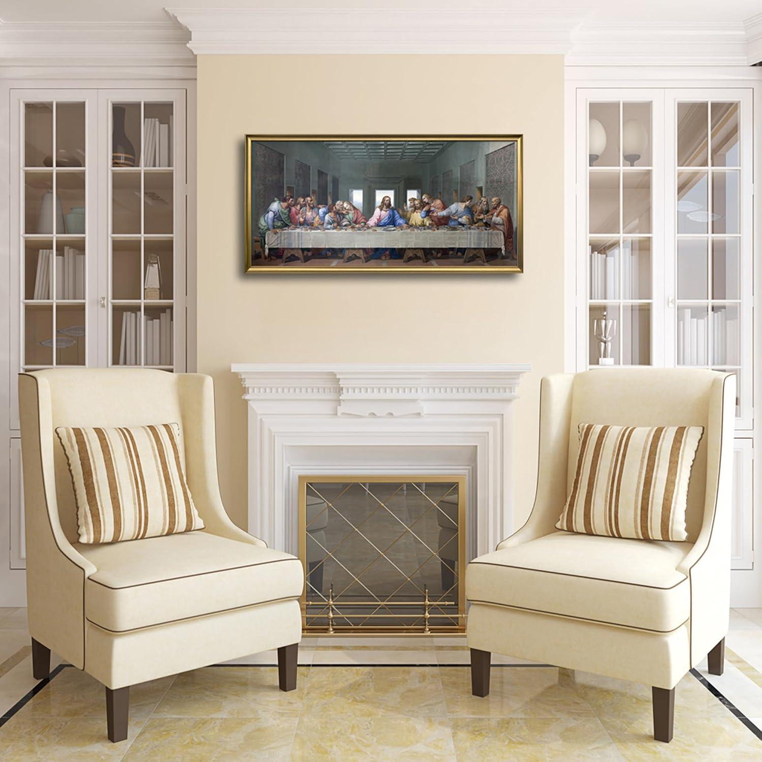 Our review of Wieco Art’s Last Supper Canvas with Bronze Gold Frame
