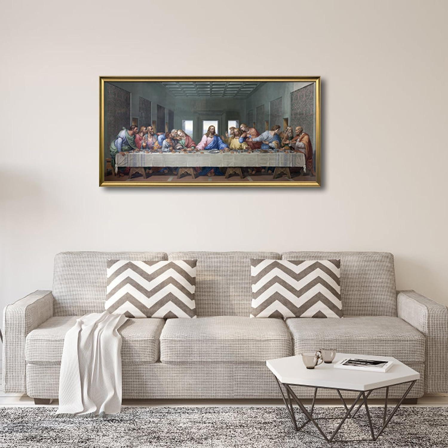 Our Review of Wieco Art’s last Supper Canvas with Bronze Gold Frame