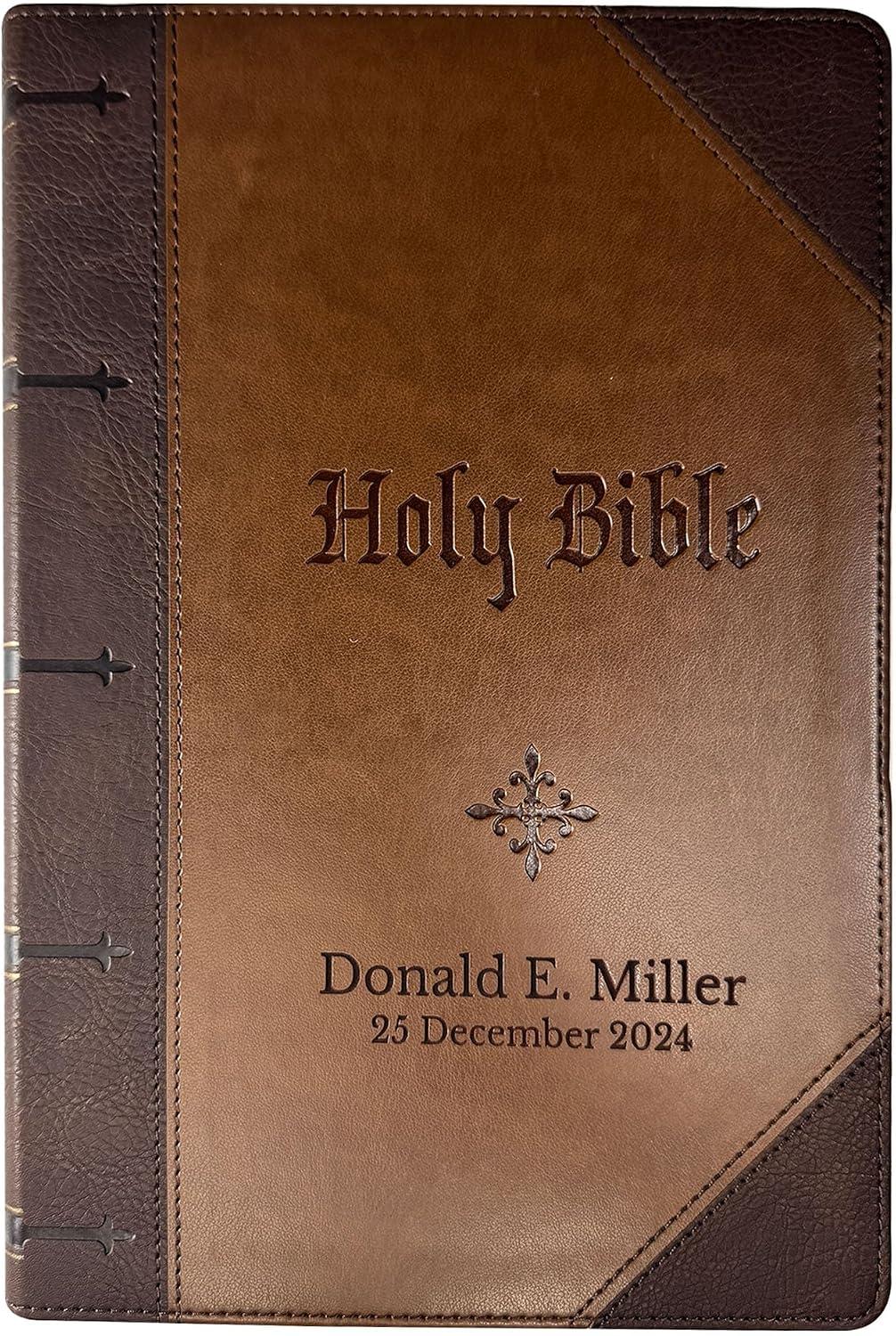 Why We Love the Personalized KJV Giant Print Bible for Adults