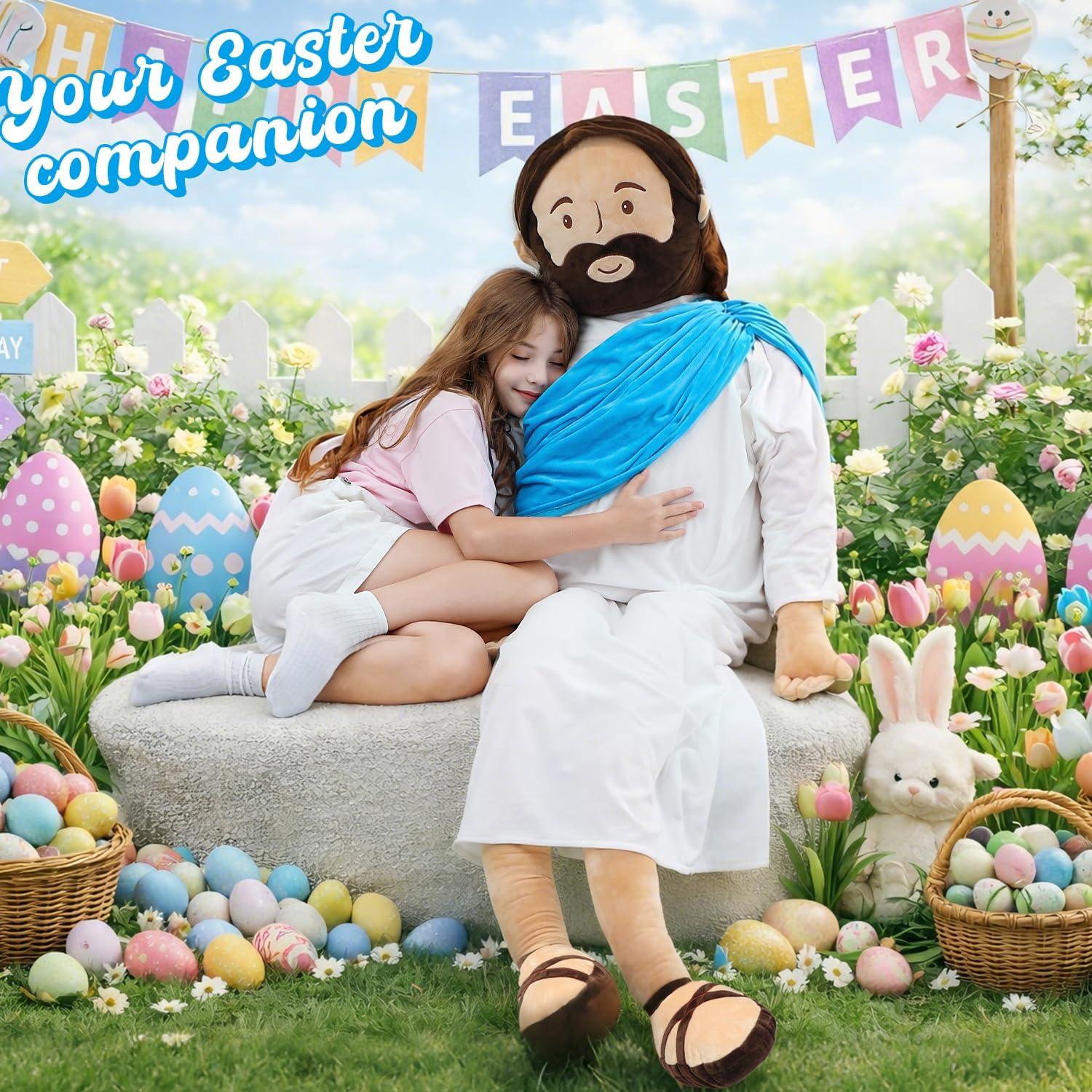 Our Review of the Yelakey 6 ft Jesus Plush: Soft, Sacred, and Stylish