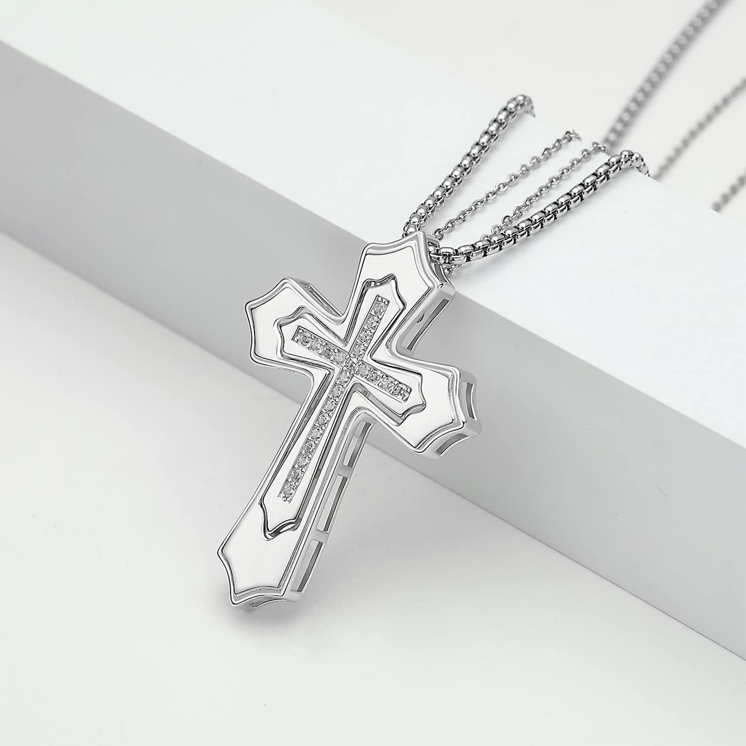 Our Honest Take on the StoryEtain Sterling ‍silver ⁣Couples Cross Necklaces