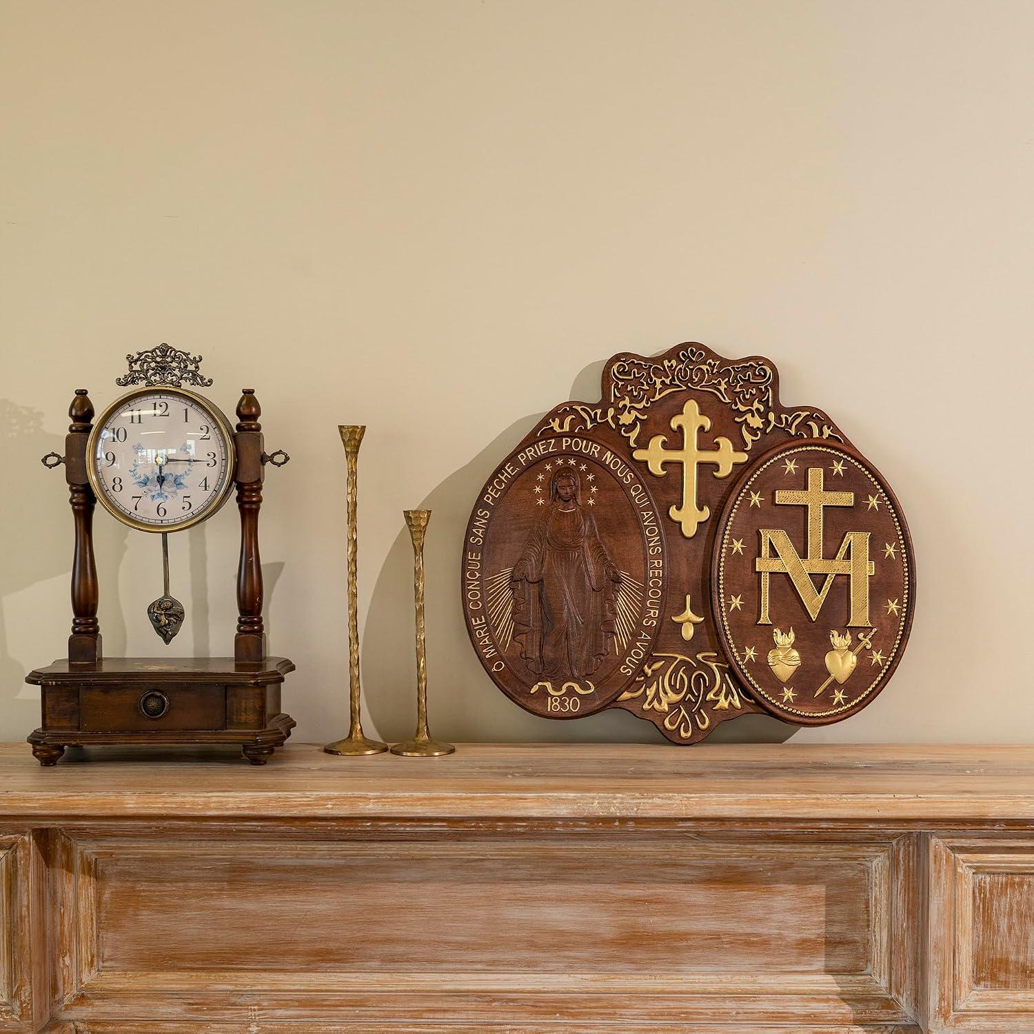 Why We Love Our Handmade Virgin Mary Wooden ‍Wall Decor