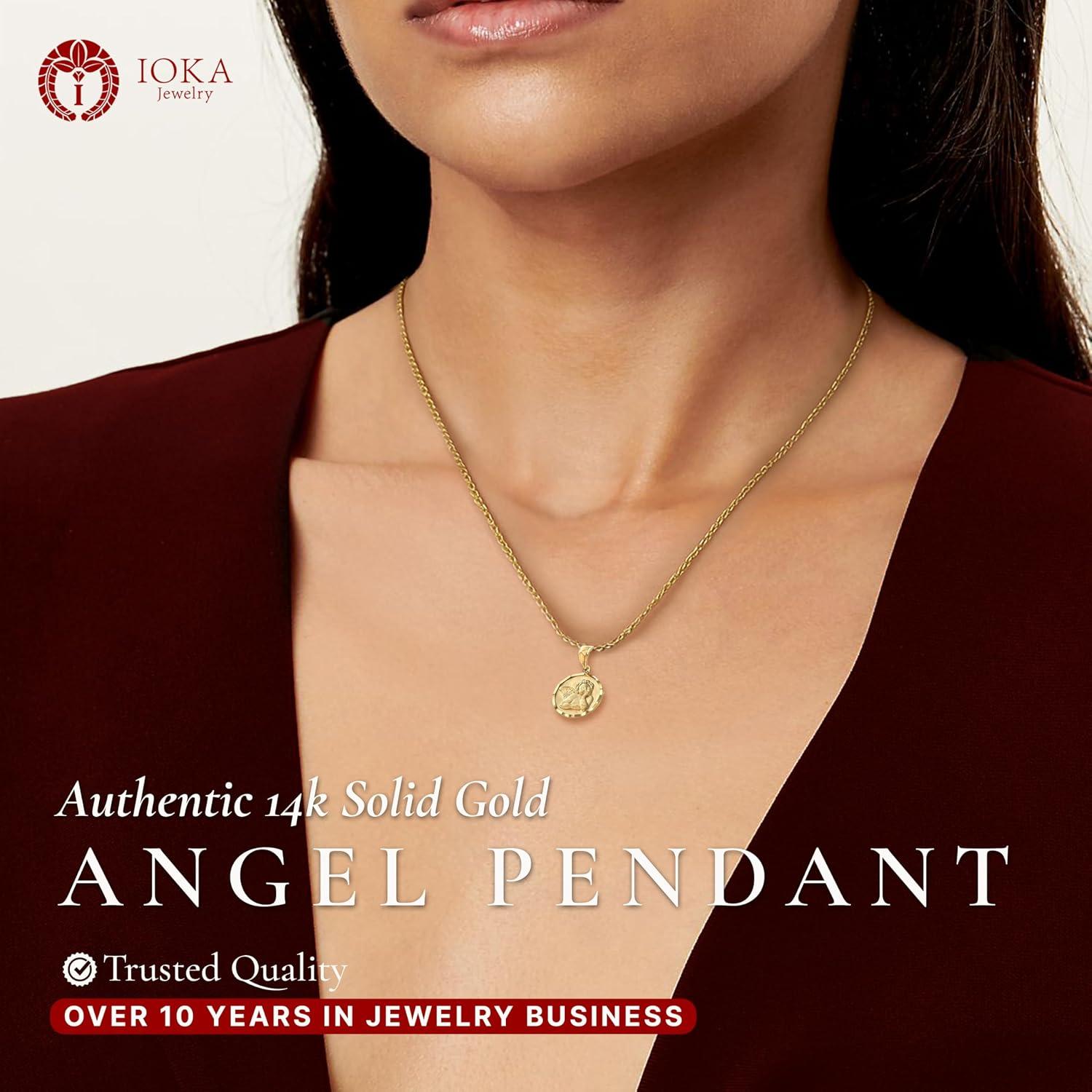 our Honest Take on the Ioka 14K Gold​ Guardian Angel Pendant